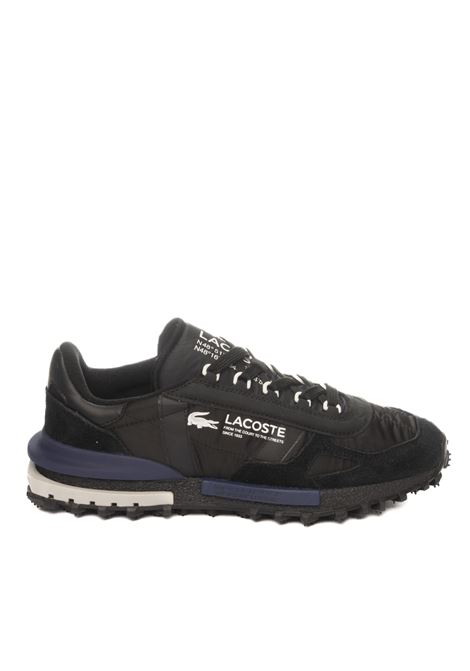 Black elite sneaker LACOSTE | ELITE 223CAM/TESS-BLK